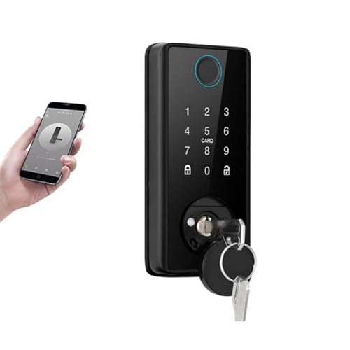 【限定1個】電子錠 指紋認証 ICカード リモコン解錠 ハイスペックモデル LOGHOME電子錠 指紋認証+非常キーモデル【LH600F-DKR】暗証番号